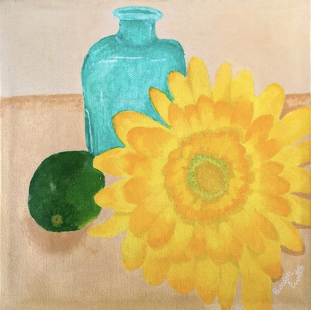 Brandon Ramiro-Fuentes “Sunburst Sunflower”