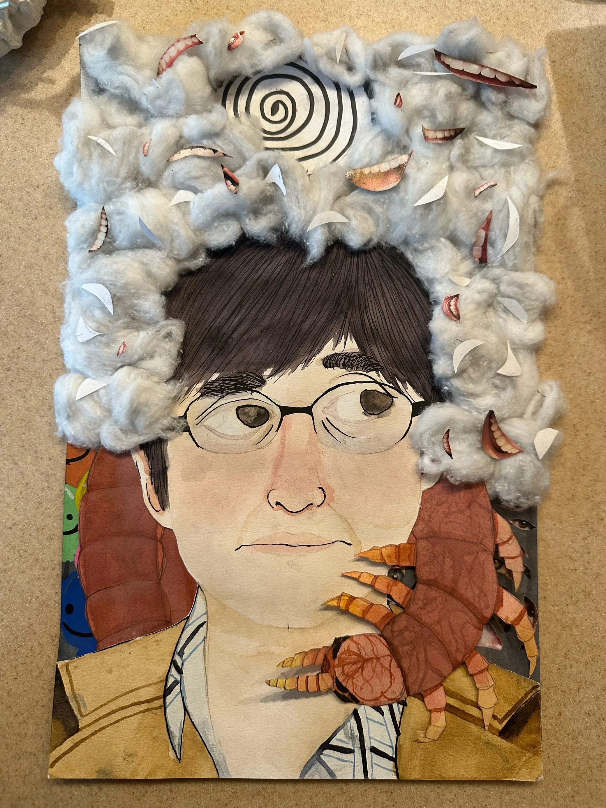 Carmon Yeager “Symbolic Portrait”, Pinnacle High School