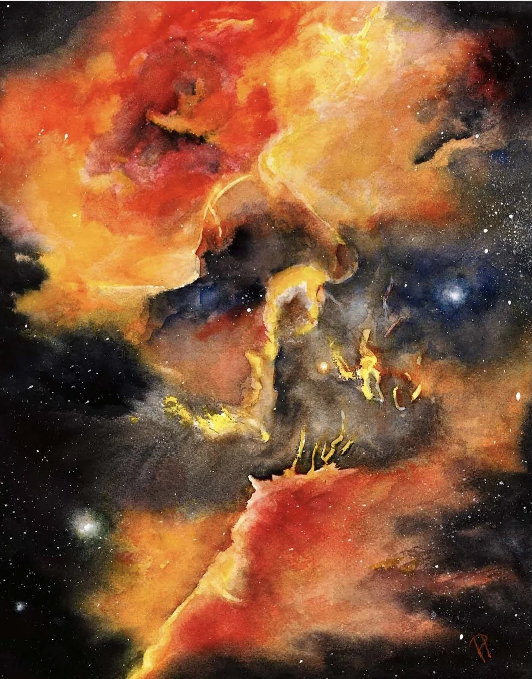 Paula Hilton "Drama in Space"