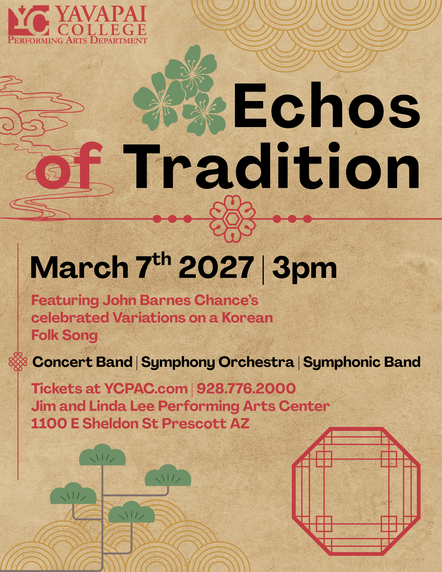 Mar. 7 2027 3pm | Echos of Tradition
