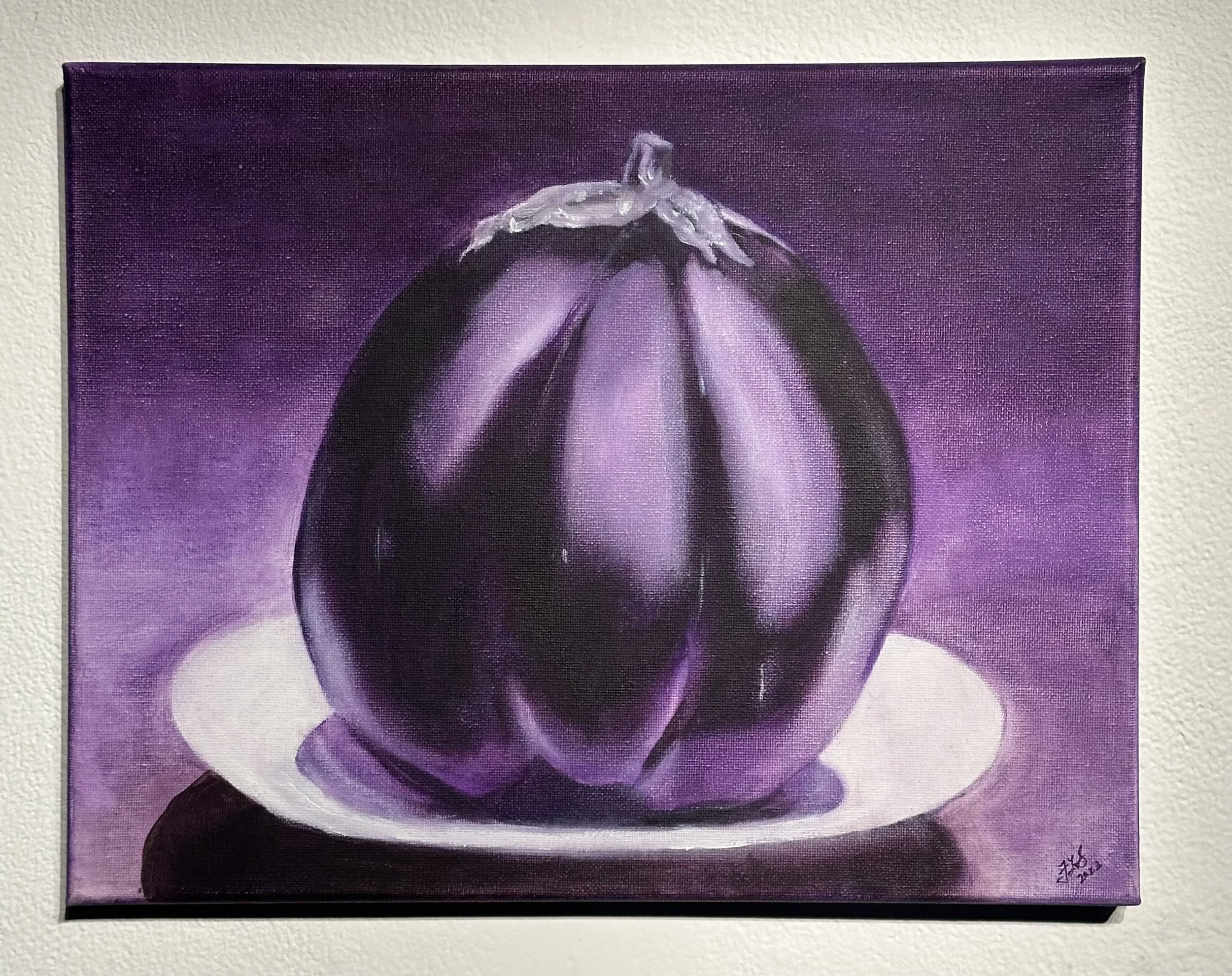 Fay Steffens "Bulbous Eggplant"