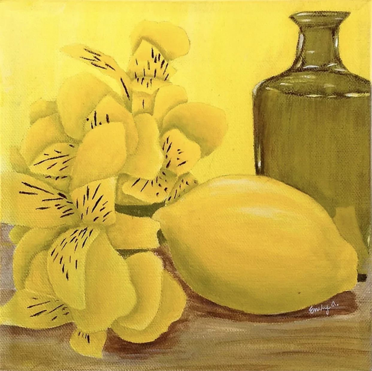 Emily Aranda “Monochromatic Still Life”
