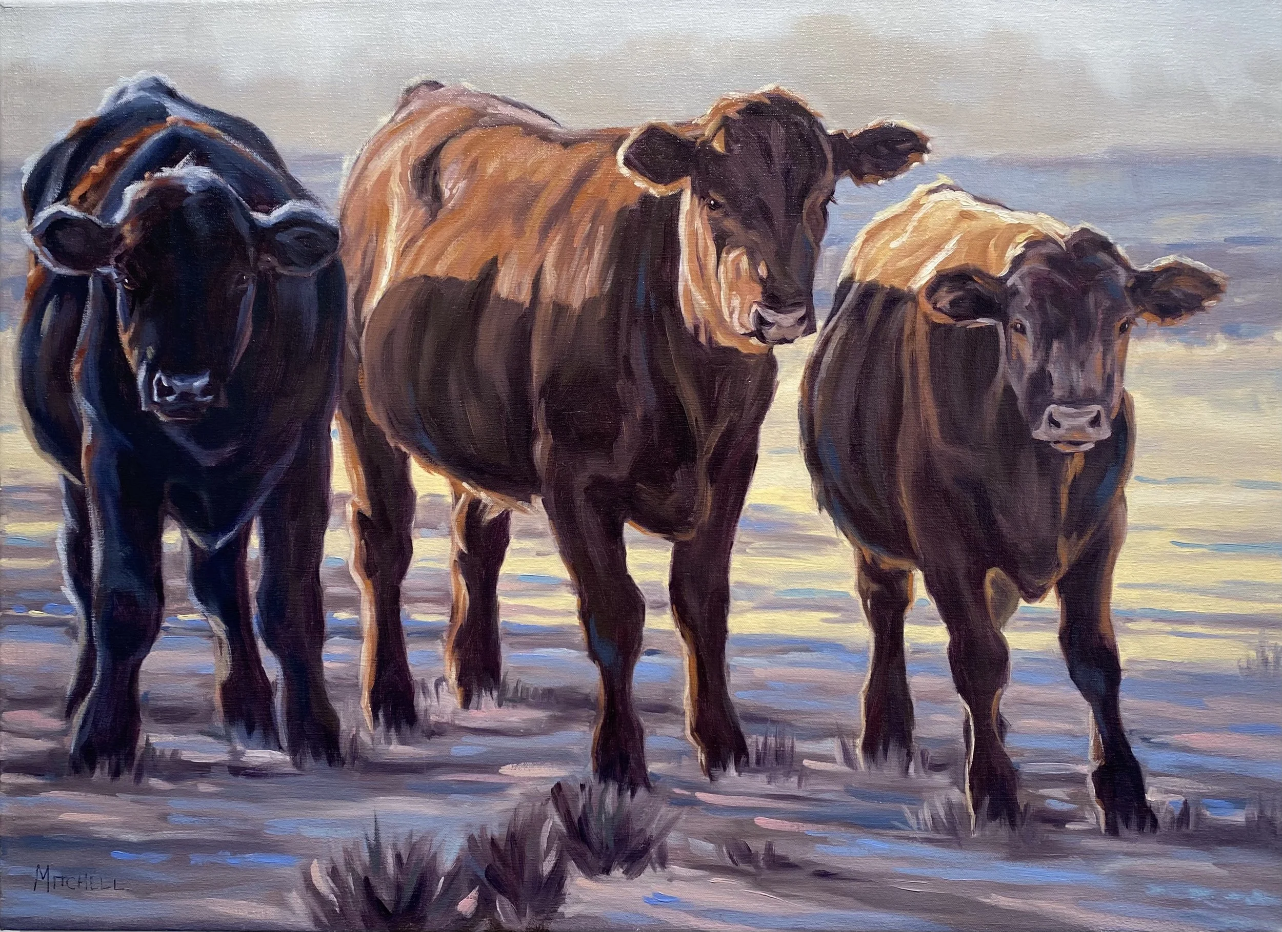 Margo Mitchell “Curious Three”