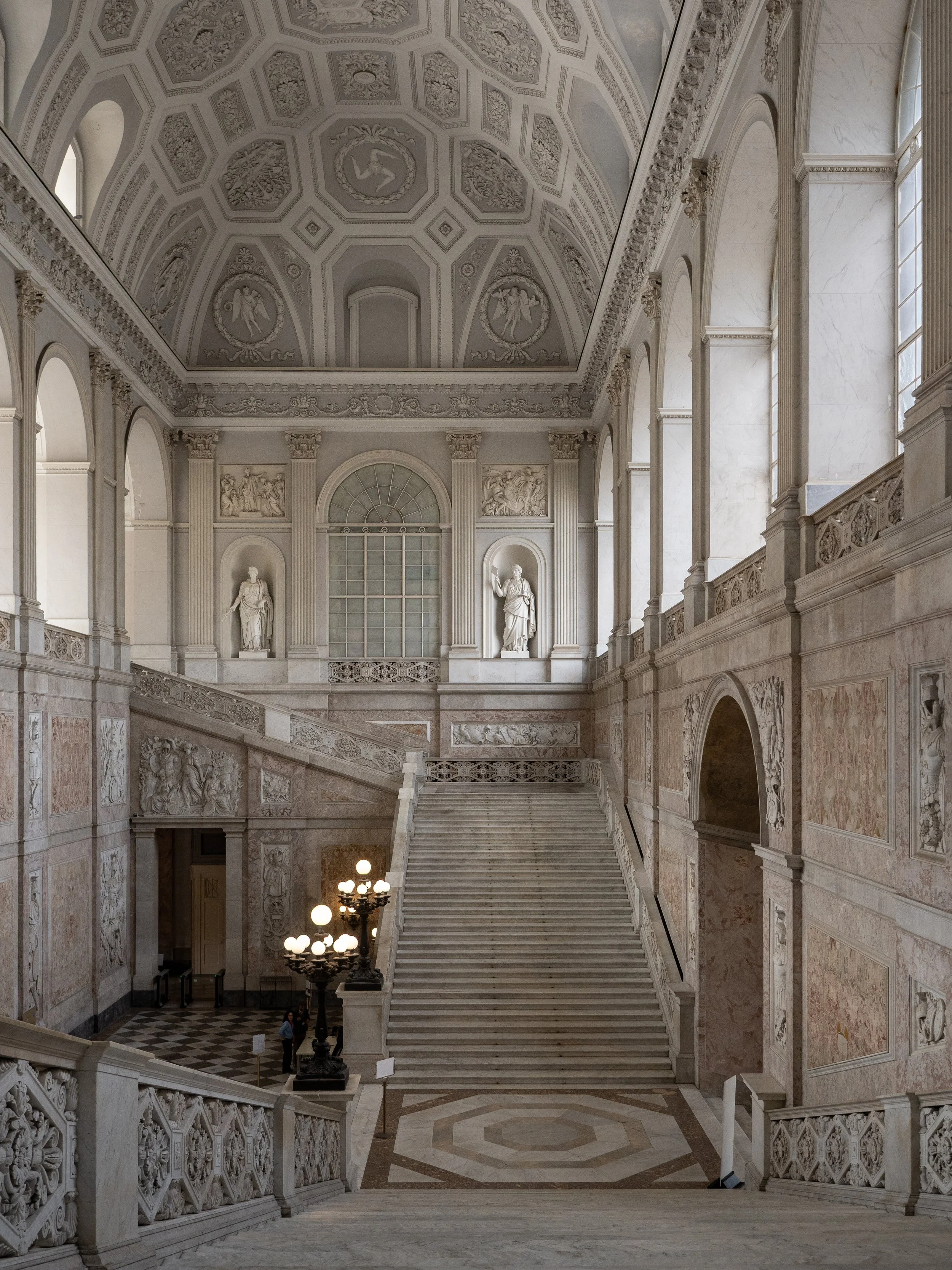 Palazzo Reale: How to make an entrance in Naples.