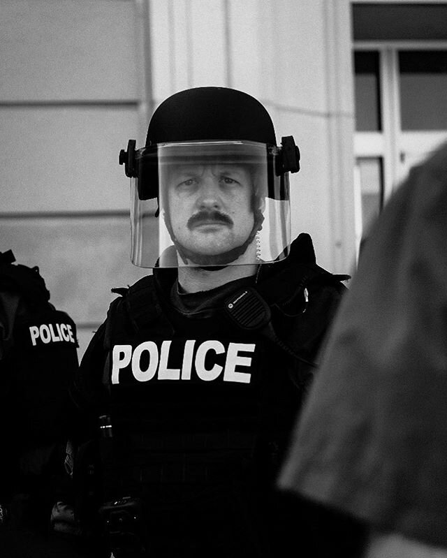 Not so peaceful protest #2020 #riots #champaignillinois #protest #fujifilm #bnw #documentaryphotography #nojusticenopeace #blackandwhitephotography