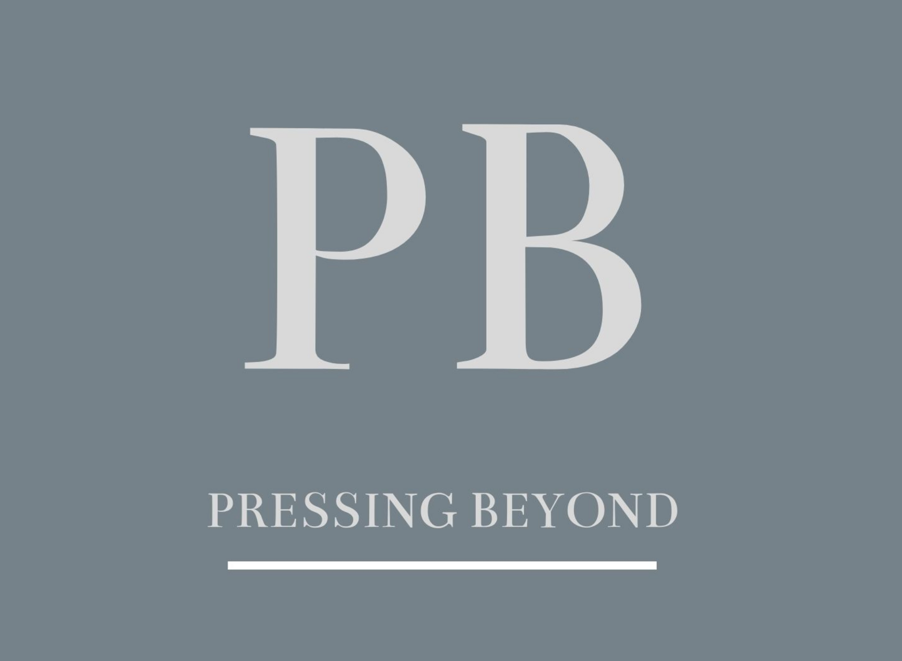 Pressing Beyond