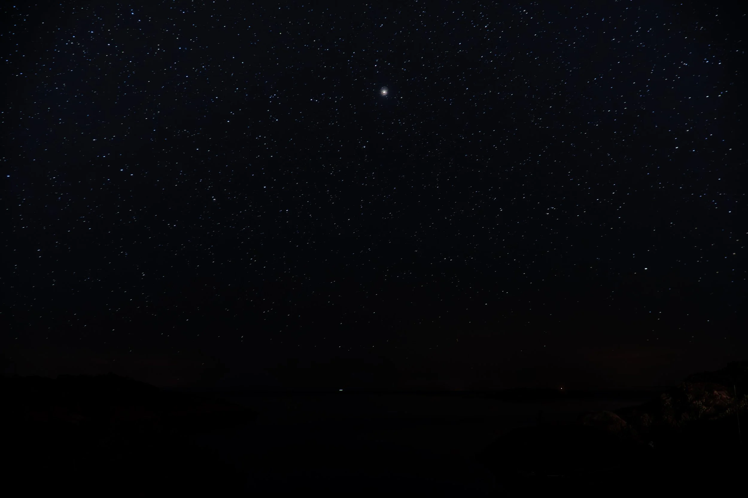 Stjernehimmelen en klar høstdag