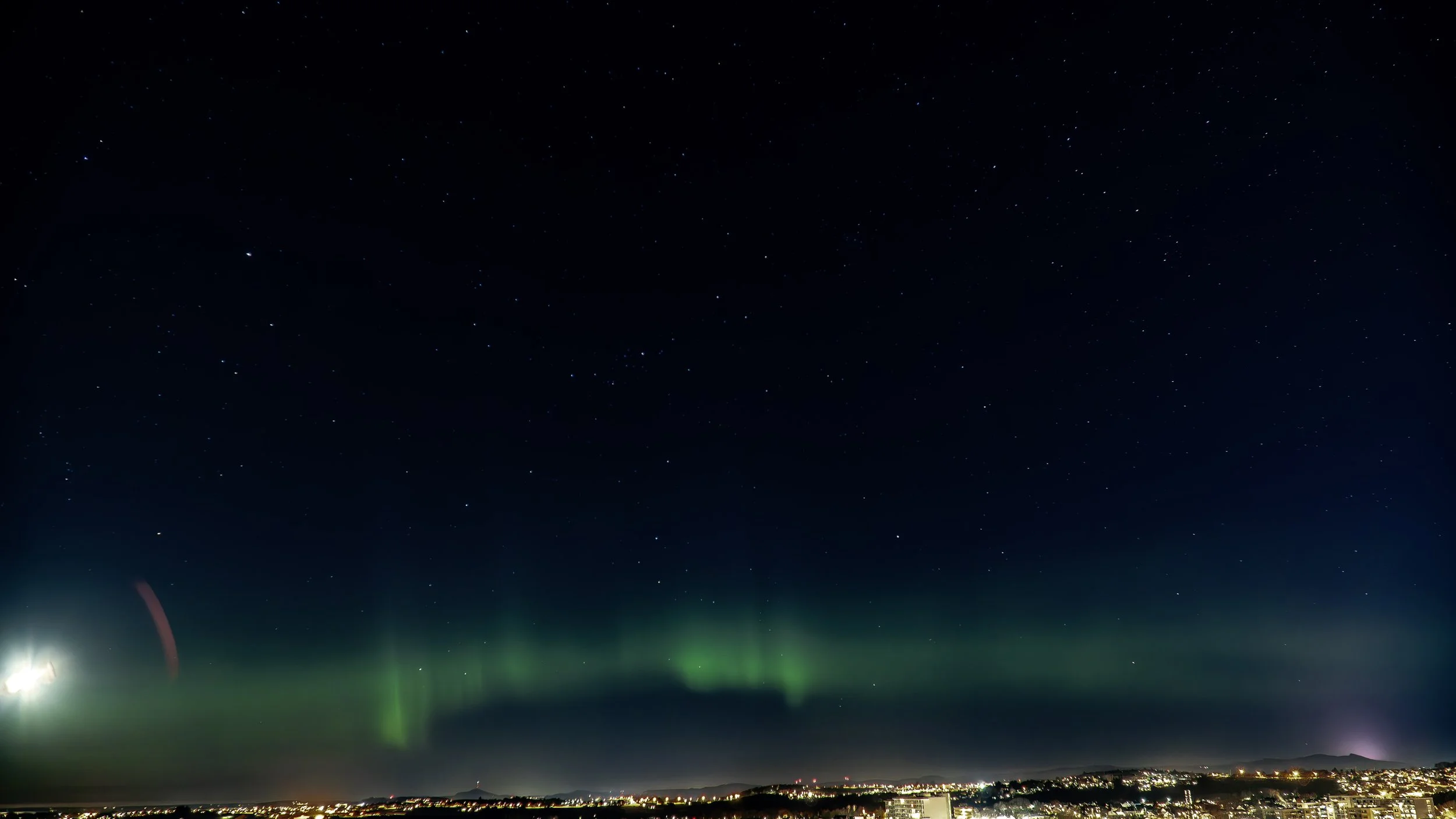 Nordlys over Ryfylket