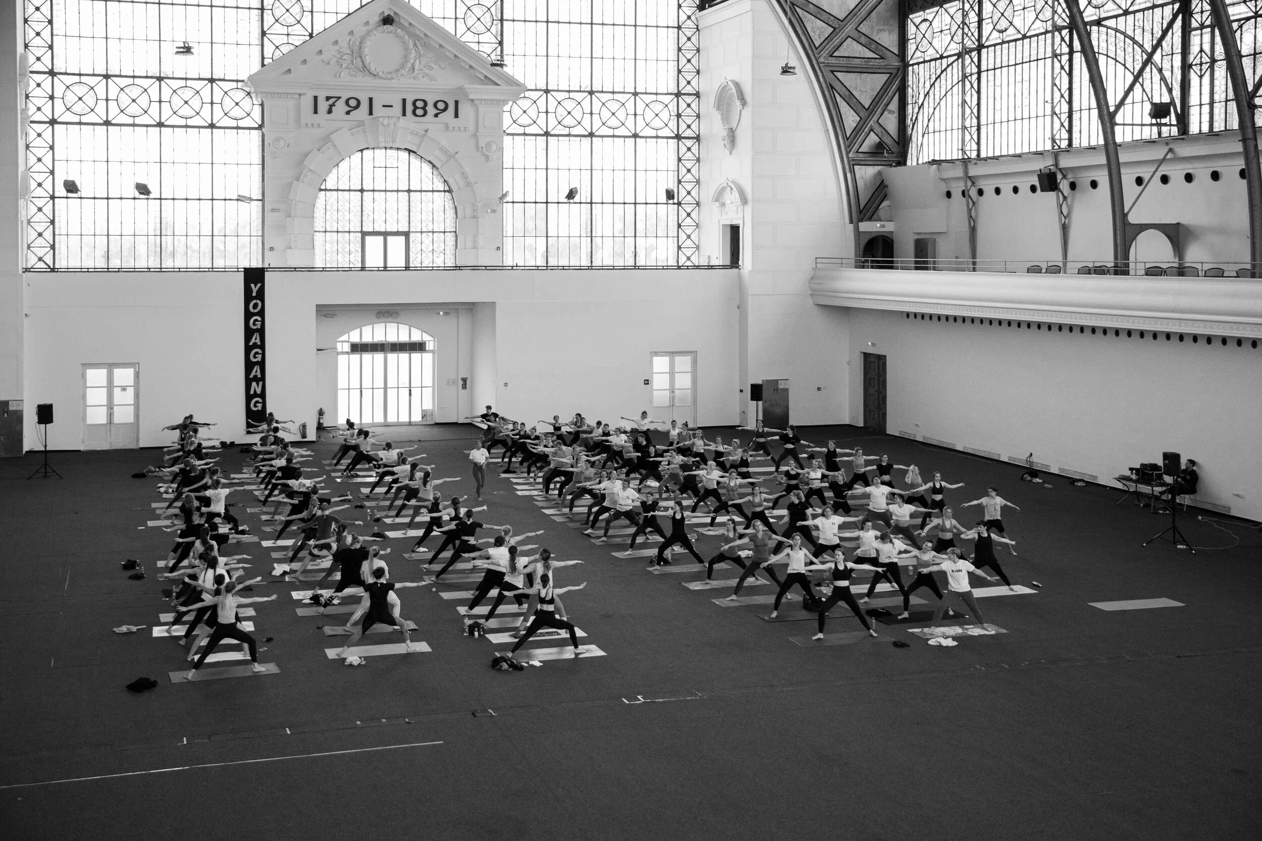 What was the YOGAGANG Training Zone like? 