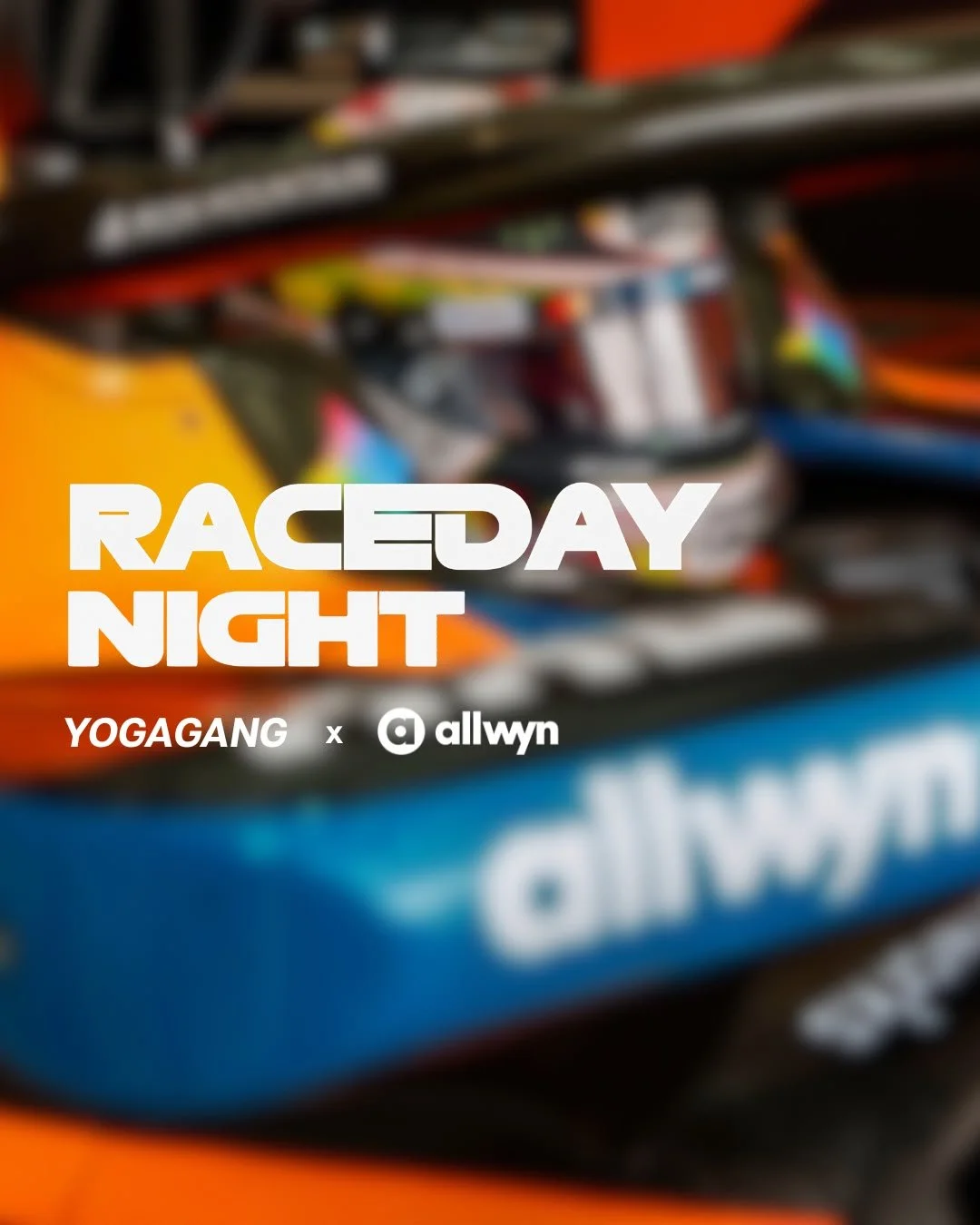4.11.2026 RACE DAY/NIGHT, YG x ALLWYN