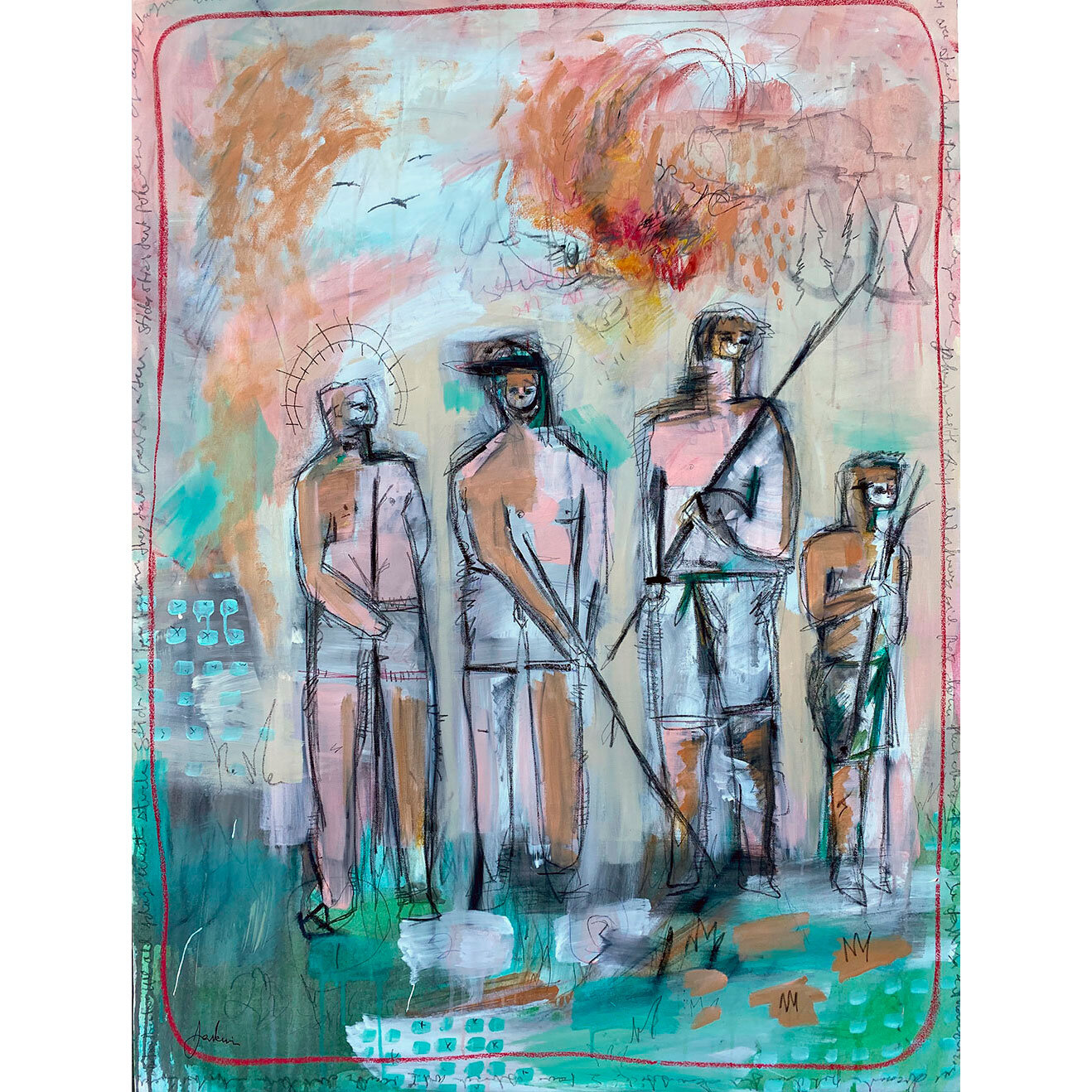kids-playing-with-guns_joshua-jenkins-art_painting.jpg