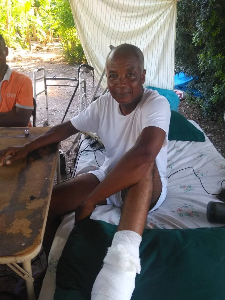 Pastor Paul is waiting for surgery on his foot