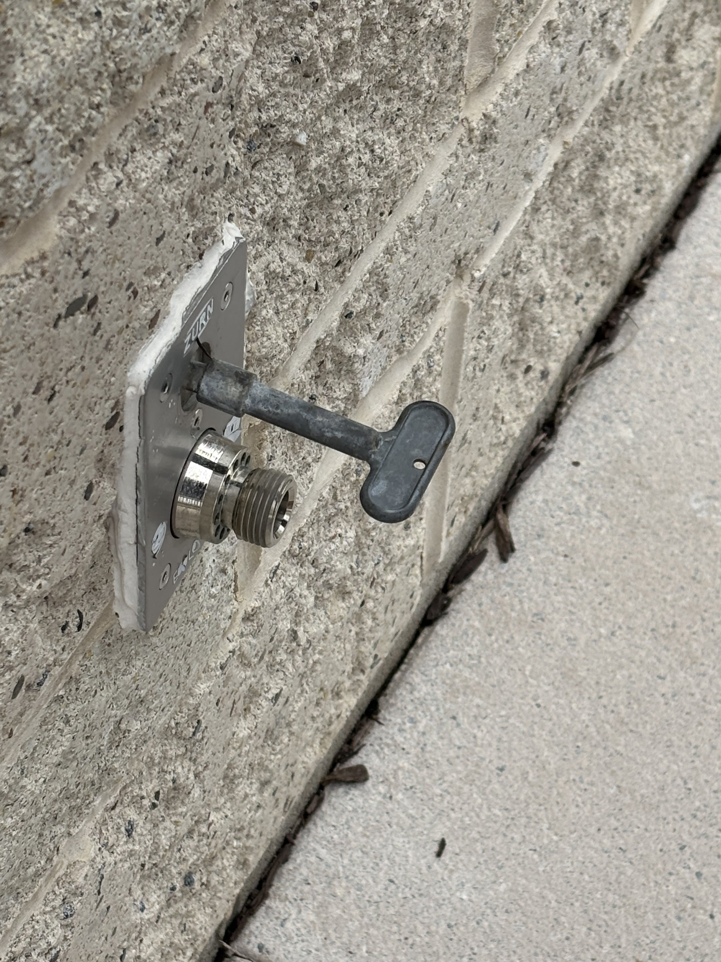 Water Spigot with Key