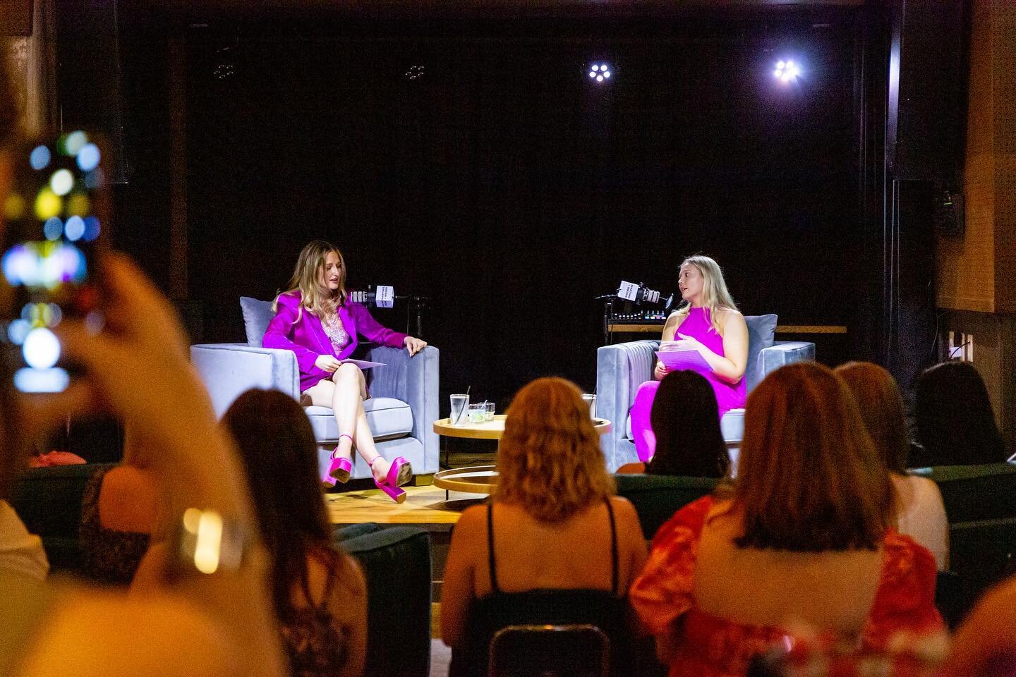 We&rsquo;re still on a high from last week&rsquo;s live podcast recording with @veronicadroulia and @lilyrakow at @elreyva