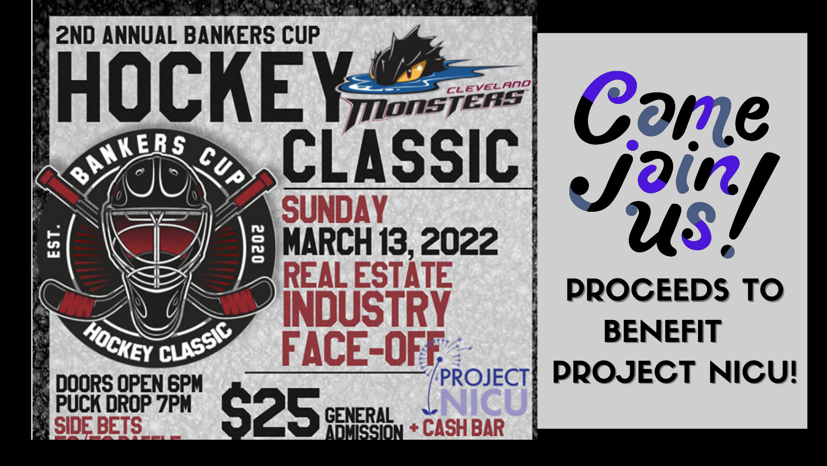 Bankers Cup Hockey Classic Charity Game