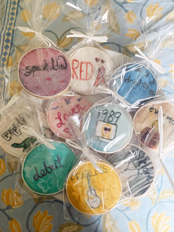 Taylor Swift Eras Records Cookies