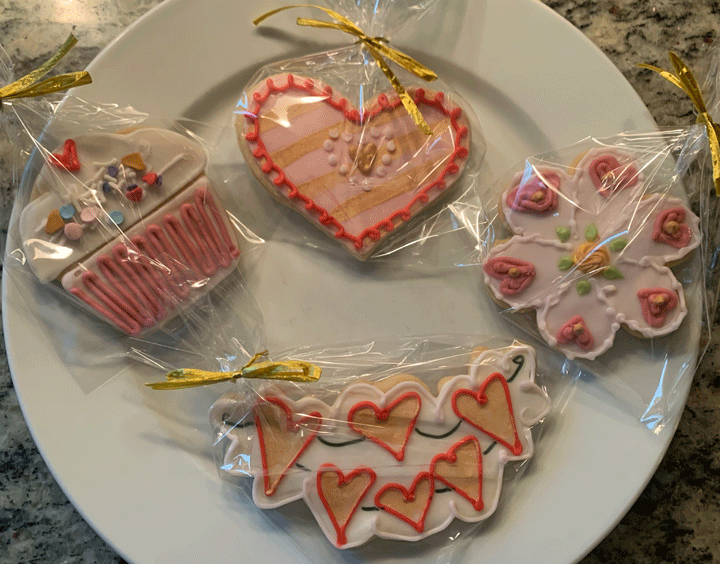 Fun Valentine Cookie Group