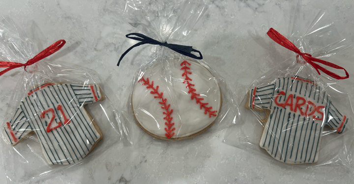 TWHS Baseball Cookies