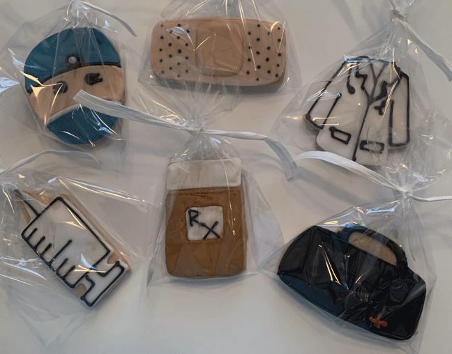 Medical School Graduation Cookies