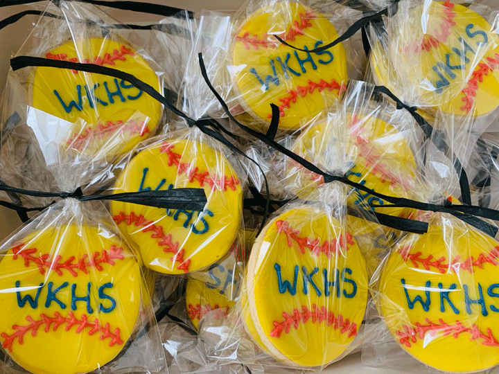 WKHS Softball Cookies