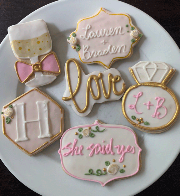 She Said Yes! Engagement Cookies