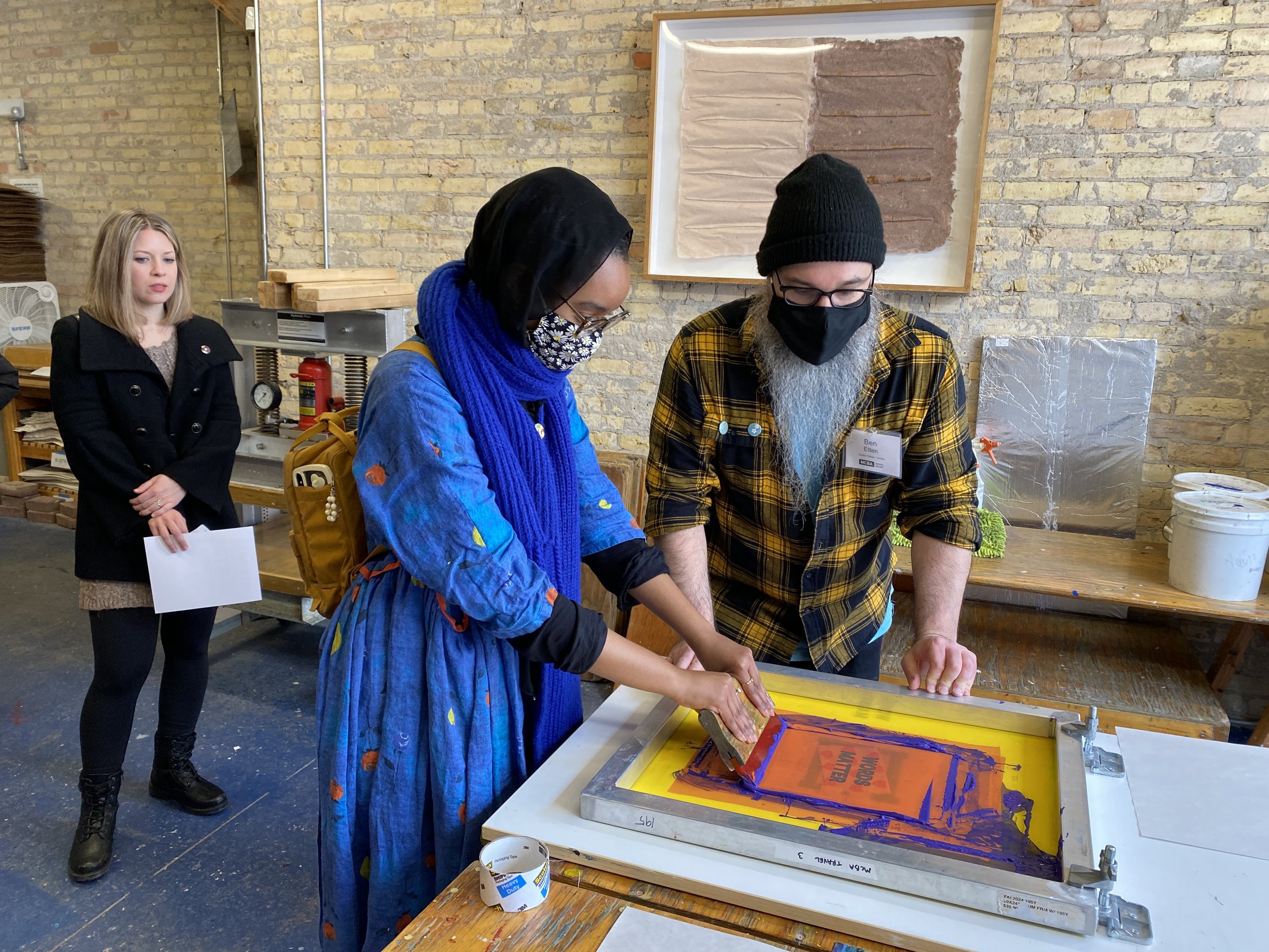 Screen Print: Guided Projects