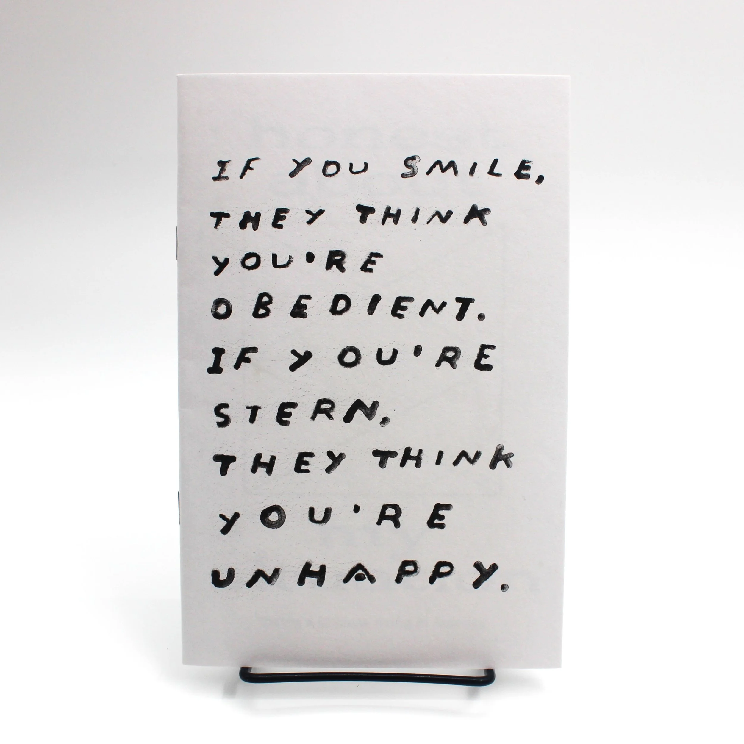 Honest About My Situation Zine by Ivy Zheyu Chen