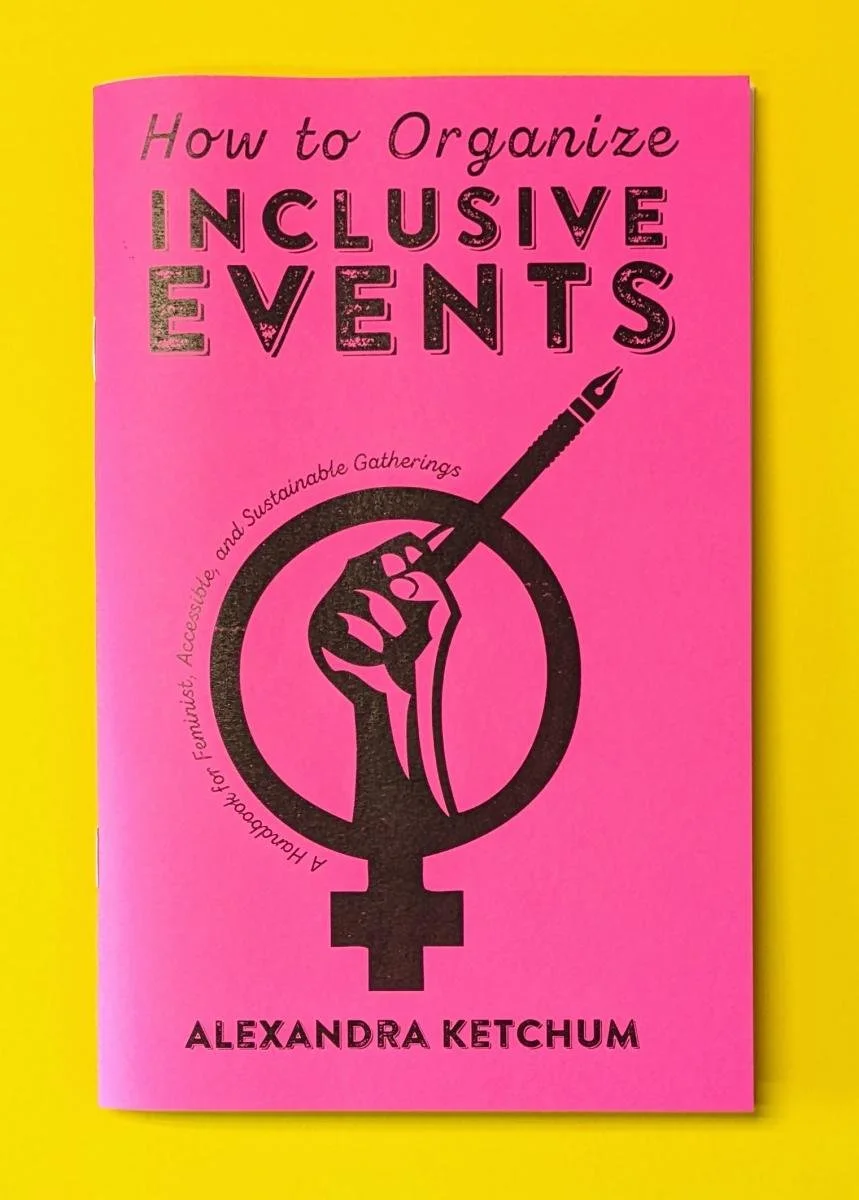 How to Organize Inclusive Events Zine by Microcosm Publishing