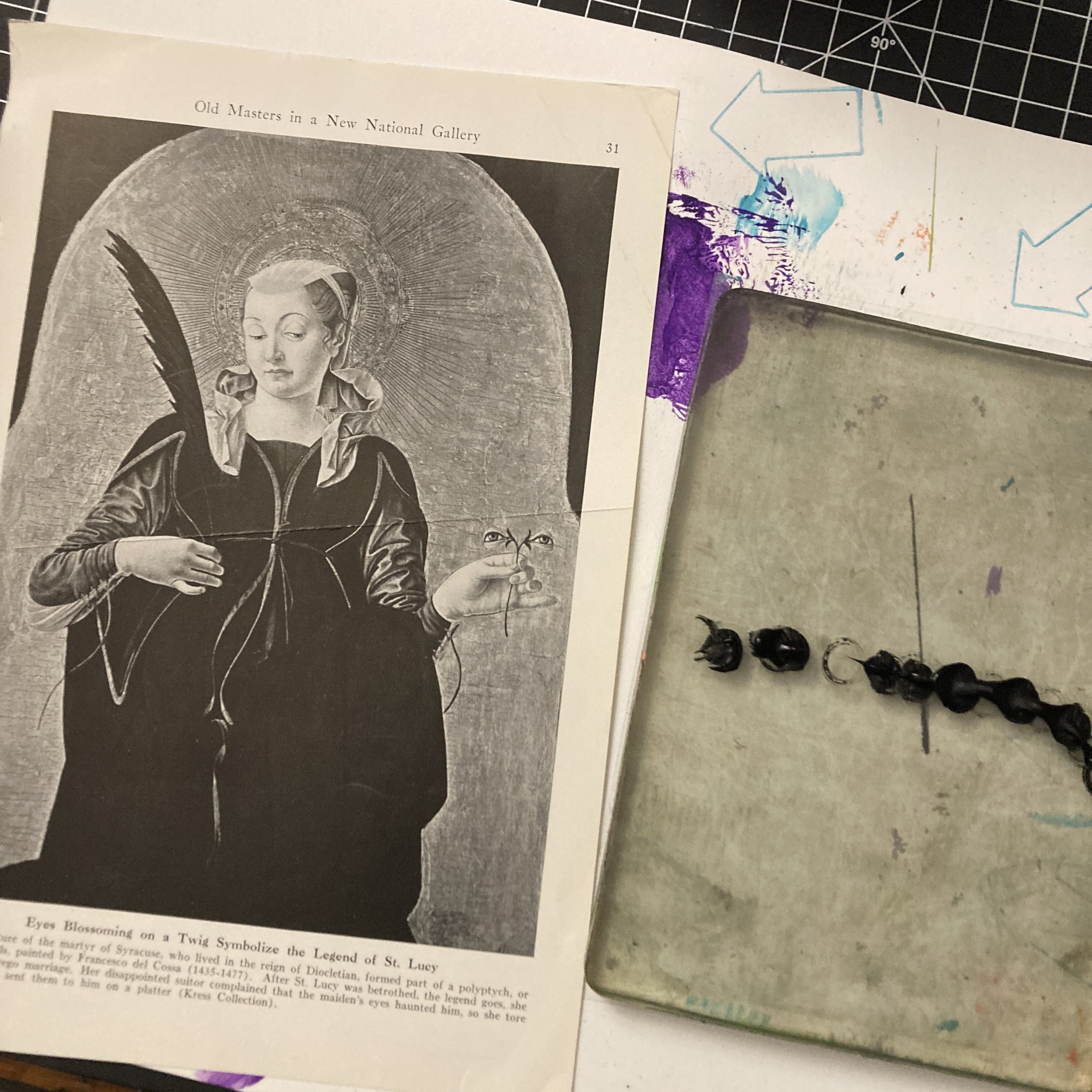Image Transfers with Gelatin Plates
