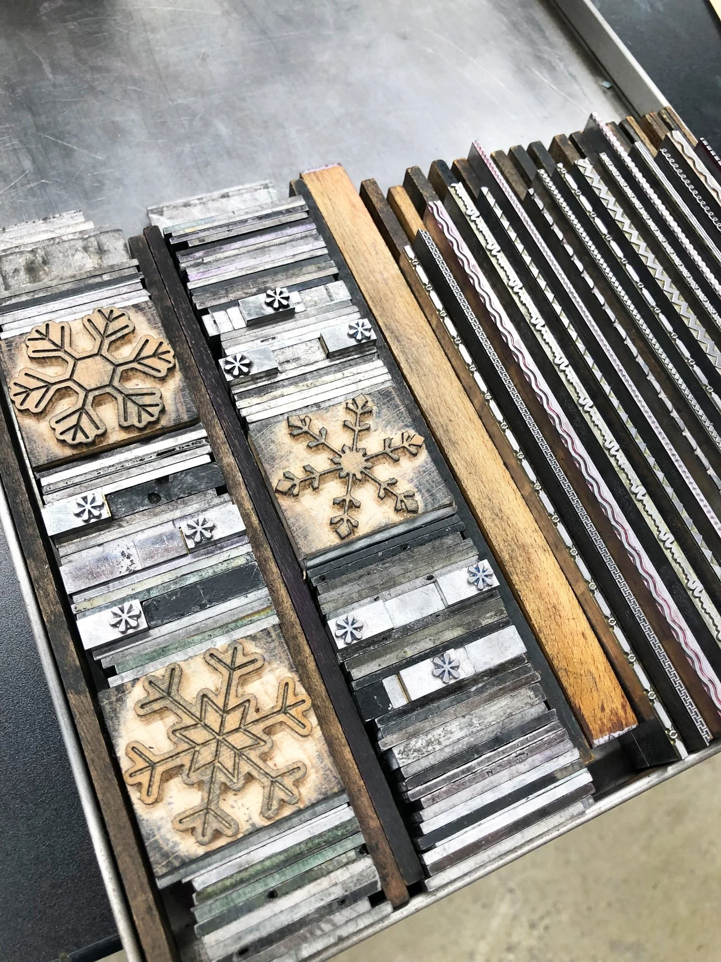 Letterpress Refresh: Winter Cards