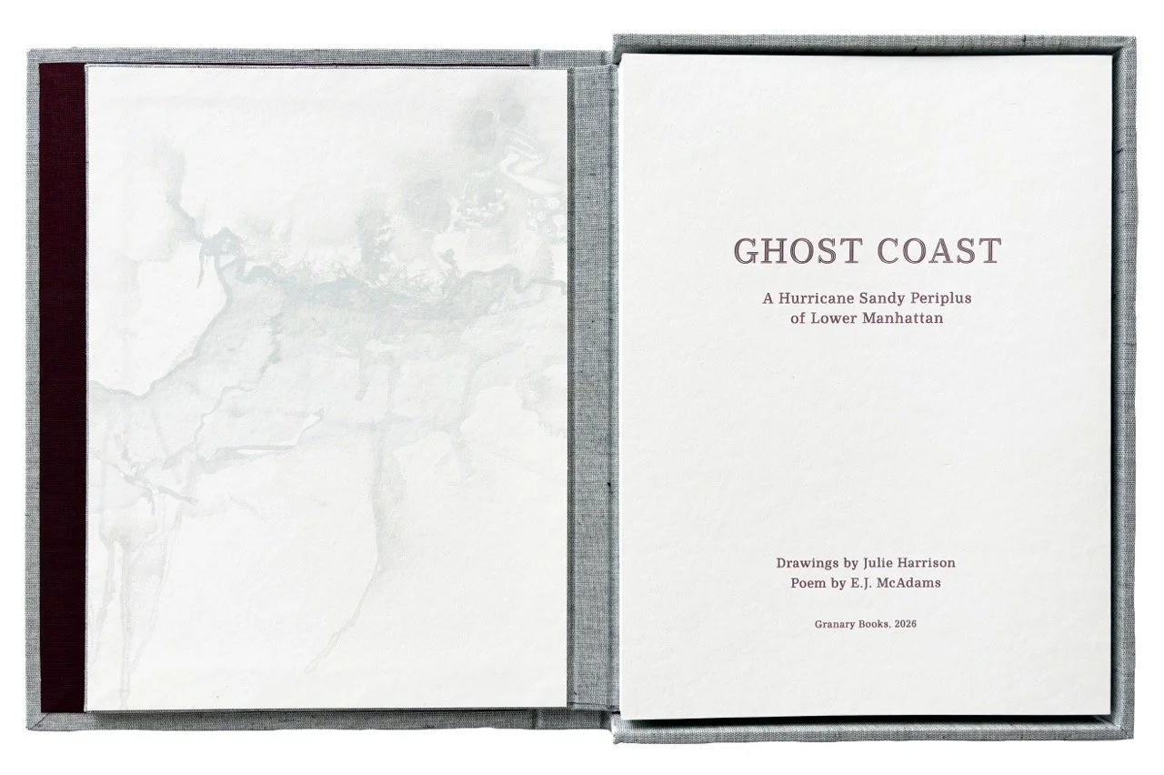 Ghost Coast: A Hurricane Sandy Periplus of Lower Manhattan Artist's Book by Granary Books