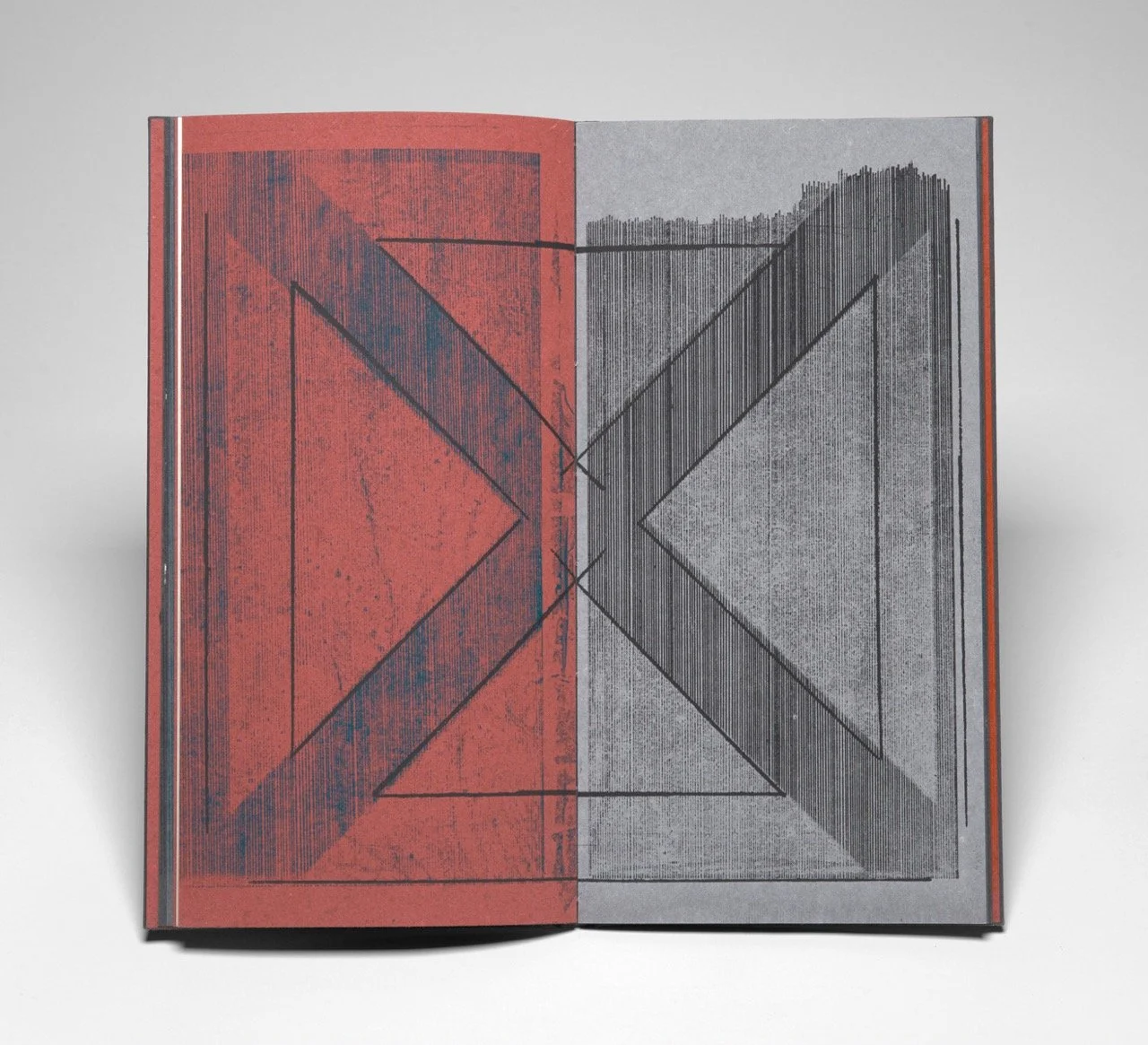 Fire Study Artist's Book by Amy Borezo