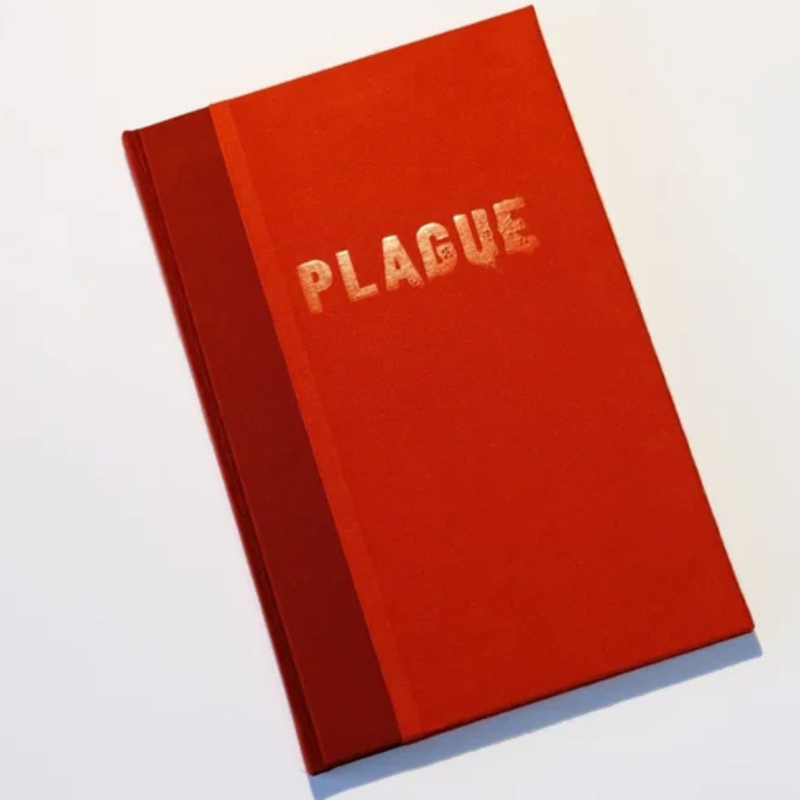 Plague Artist's Book by Todd Thyberg