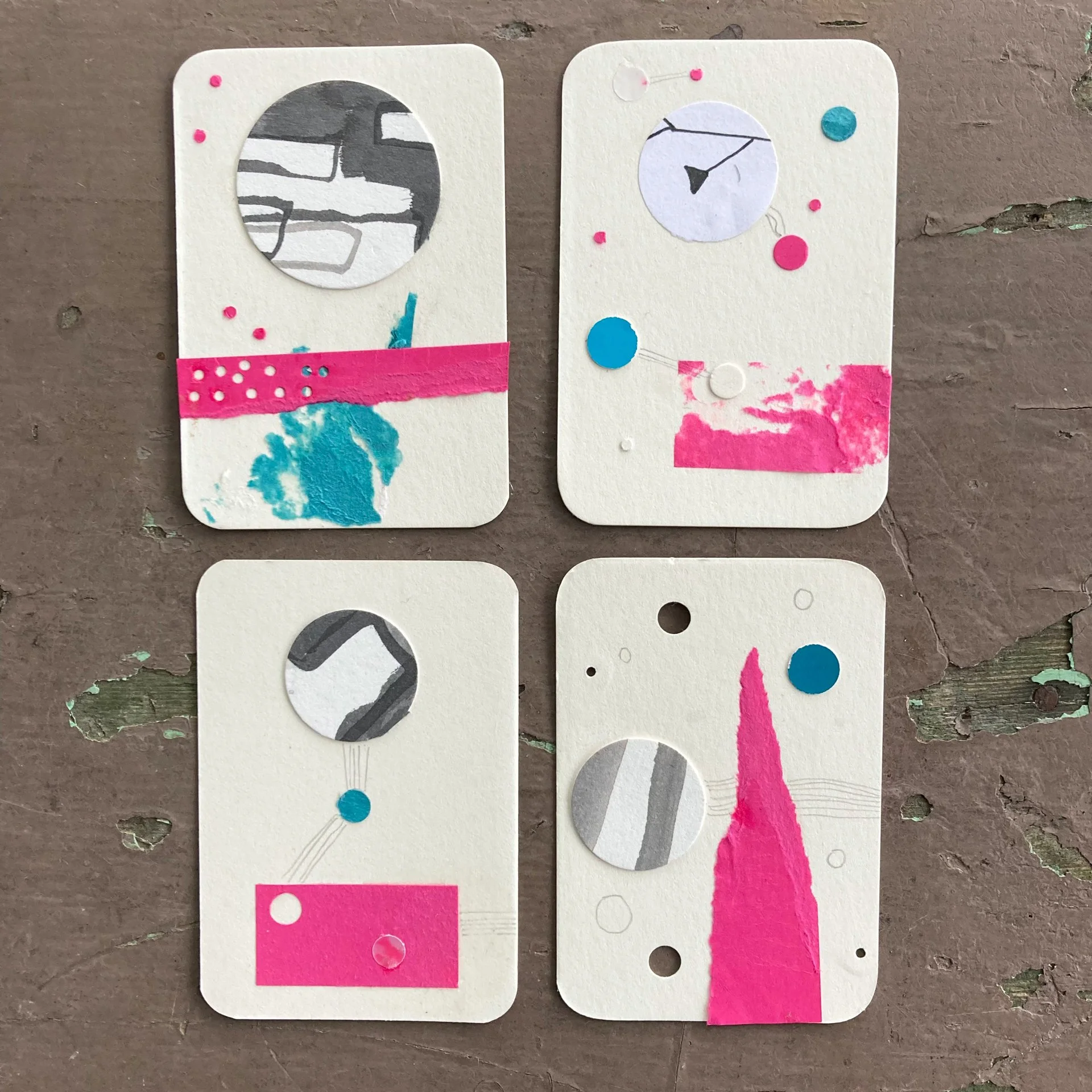 Collage Artist Trading Cards: Let's Trade!