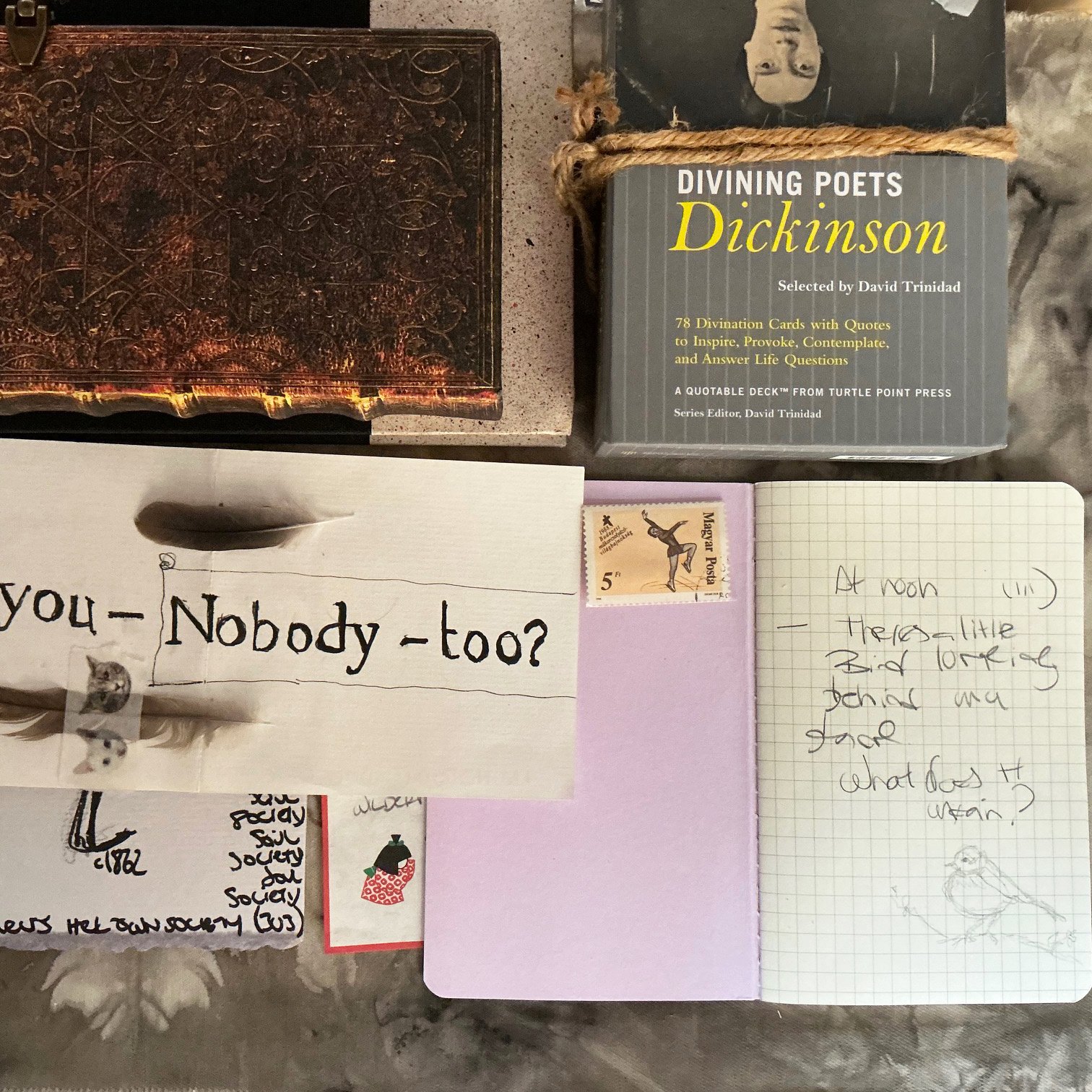 Visual Journaling Inspired by Emily Dickinson’s Poetic Universe