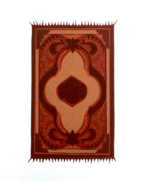 No Shoes On This Rug - At Dawn Print by Elaisha Hilliard