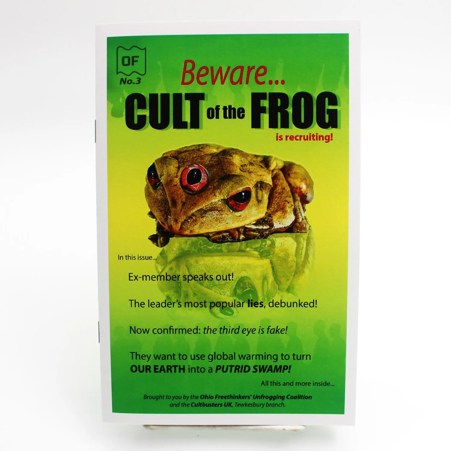 Cult of the Frog Zine by Seth Karp — Minnesota Center for Book Arts