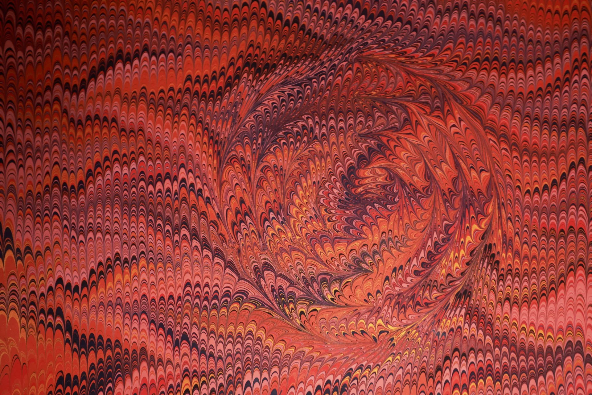 Marbling with Curves