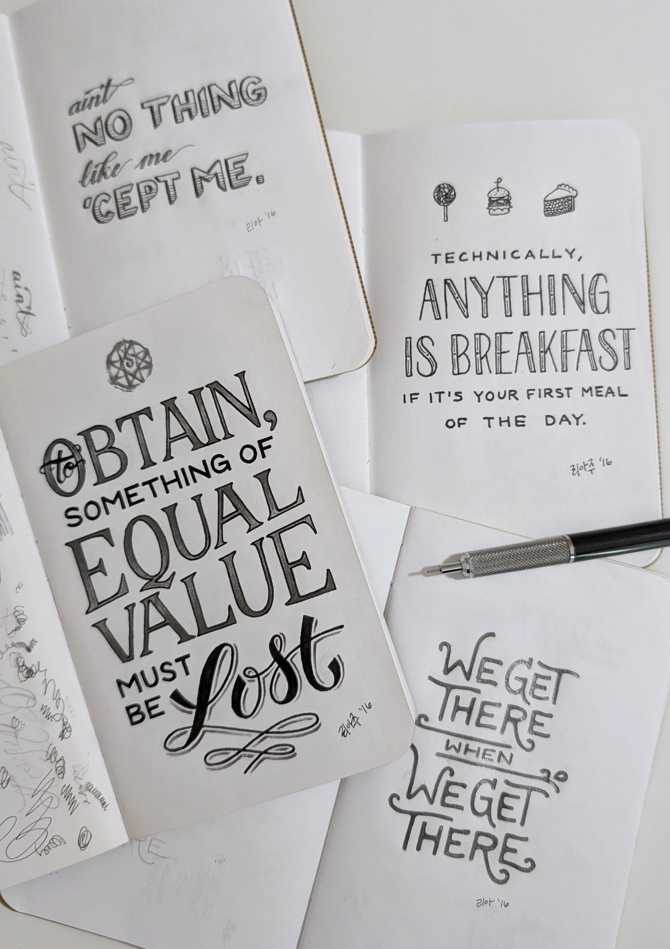 Hand-Lettering 2: Composition &amp; Balance (Virtual)