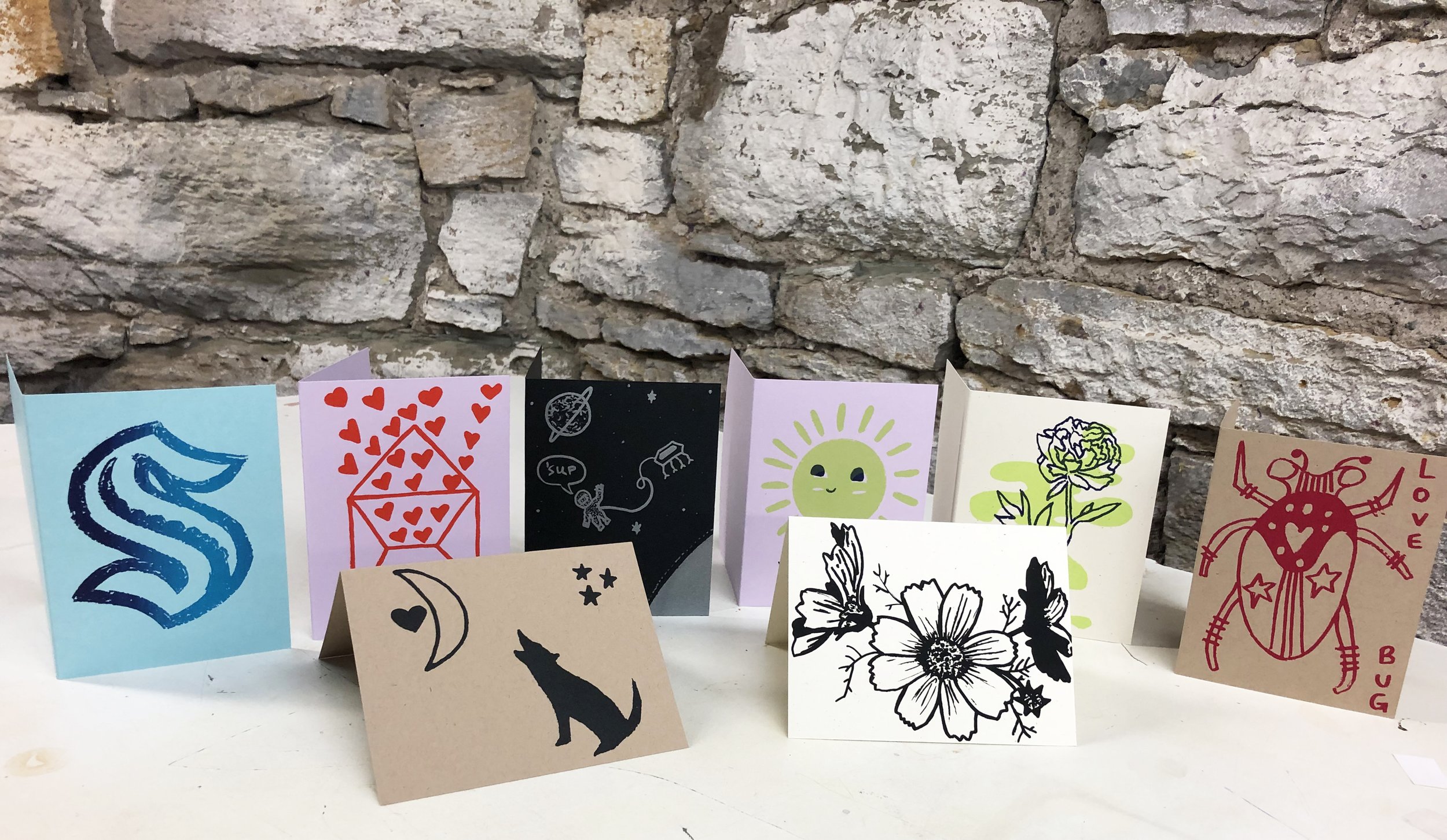 Screen Print Cards