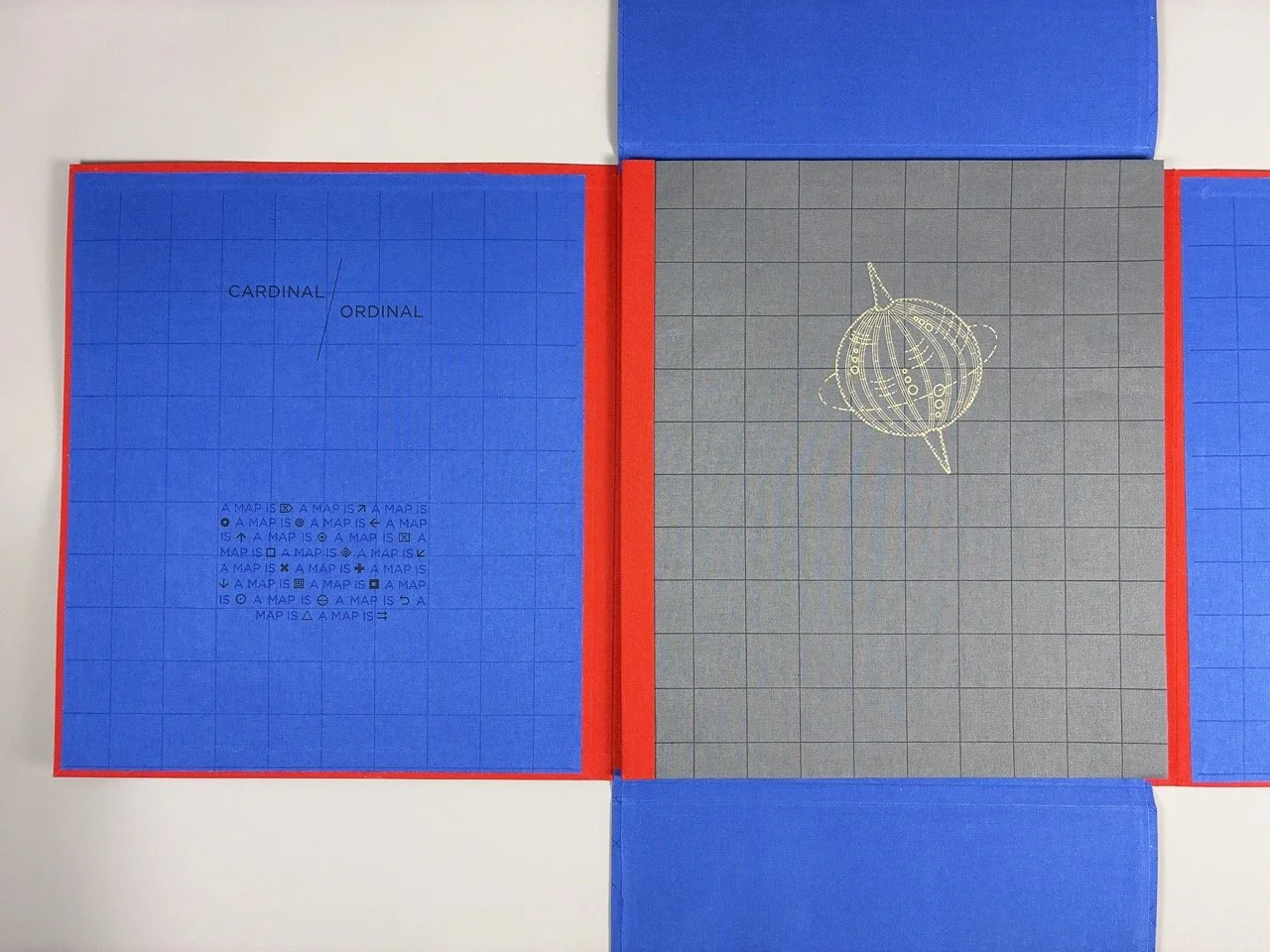 Cardinal/Ordinal Artist's Book by Ellen Knudson