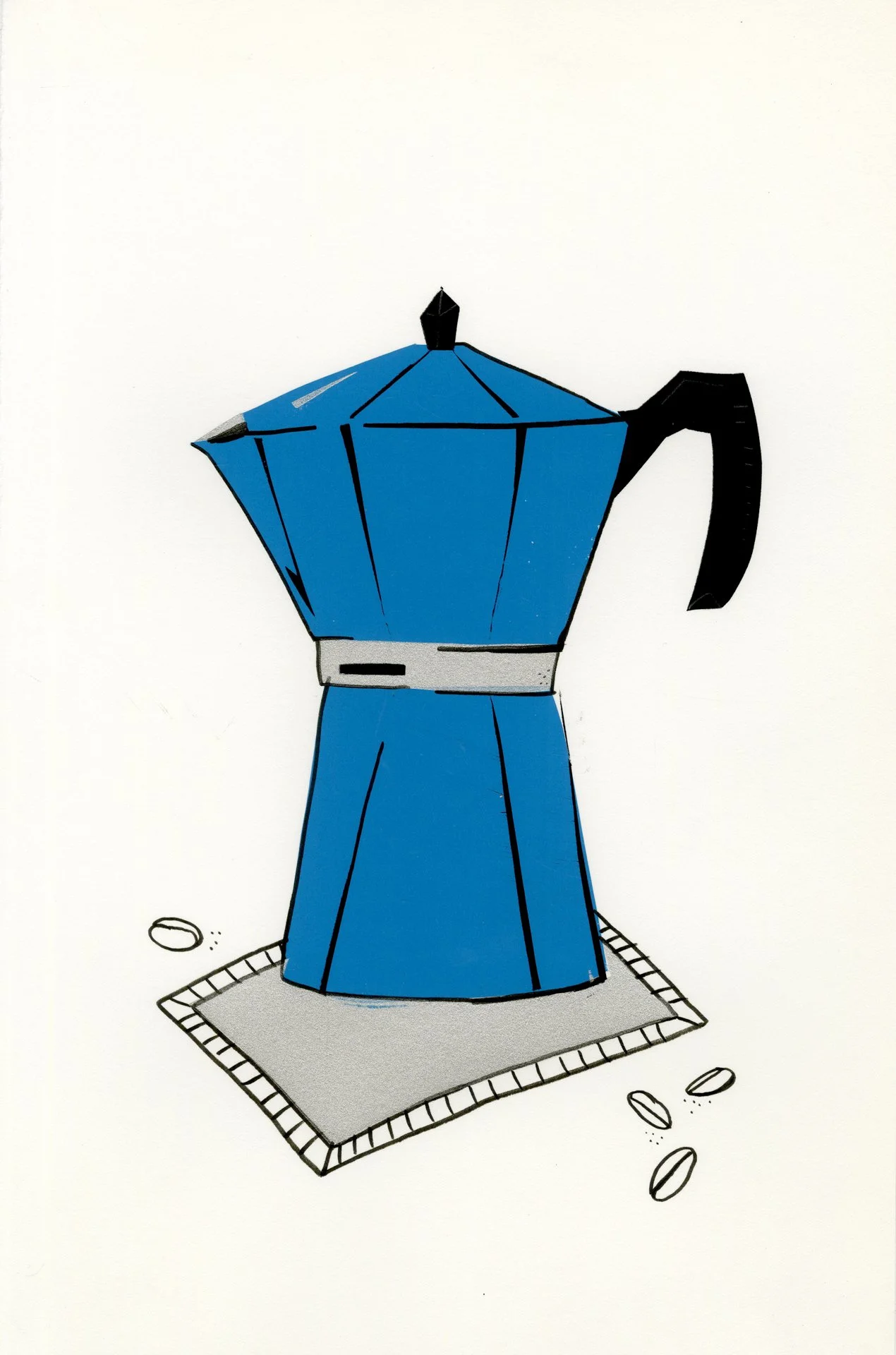 Analog Screen Print 1: Drawing on Screens
