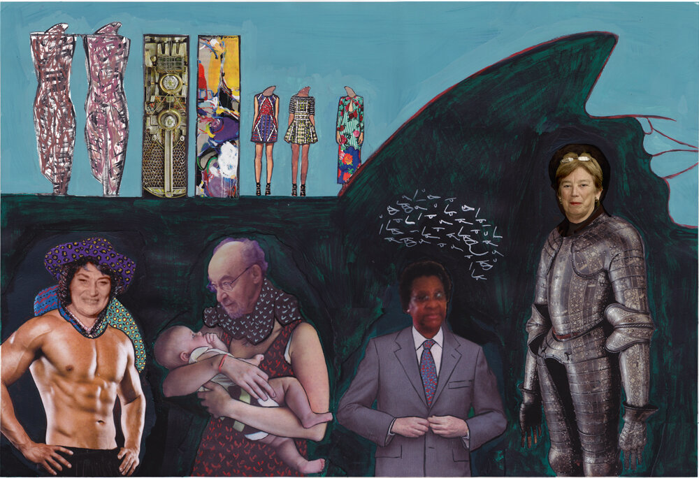 Gender Scrambling 772: Abzug, Weiss, Powell, Bernstein
2012
Image Size: 11.5" × 17" Paper Size: 13" x 19"
Limited Edition Fine Art Print