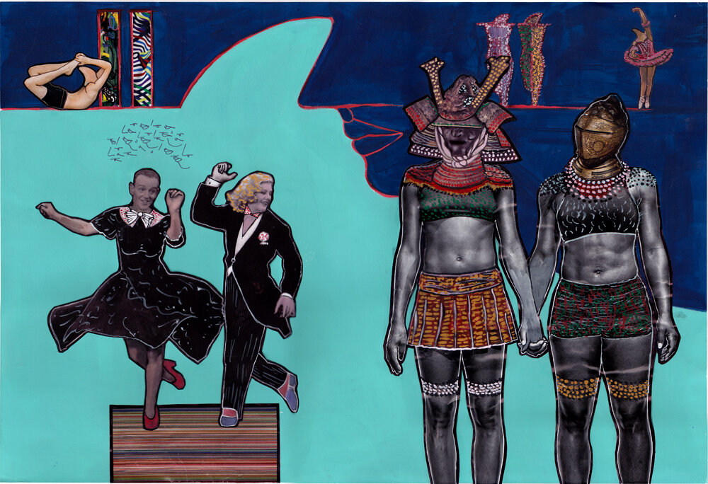 Gender Scrambling 776: Astaire, Rogers
2012
Image Size: 11.5" × 17" Paper Size: 13" x 19"
Limited Edition Fine Art Print
