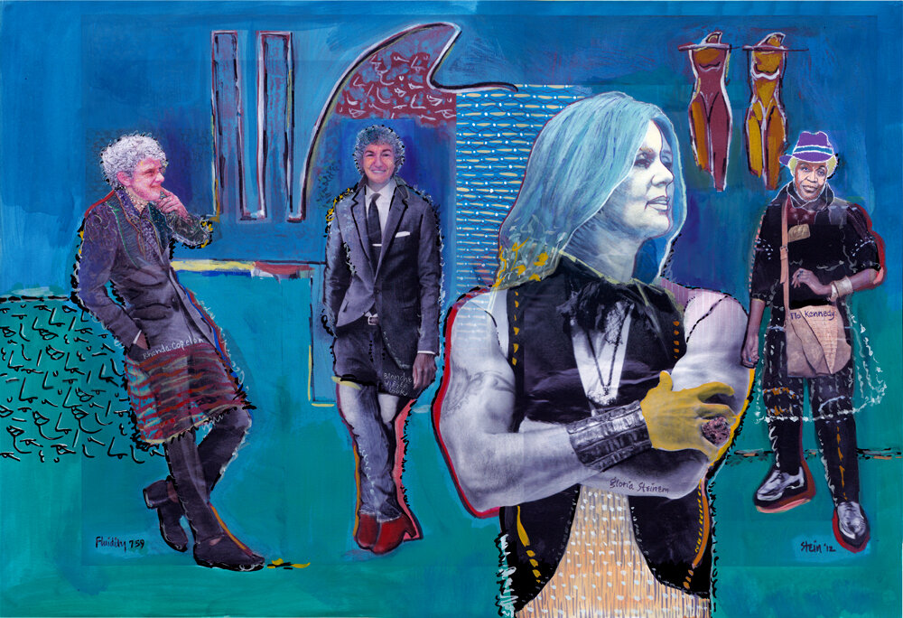 Gender Scrambling 759: Copelon, Wiesen Cook, Steinem, Kennedy
2012
Image Size: 11.5" × 17" Paper Size: 13" x 19"
Limited Edition Fine Art Print