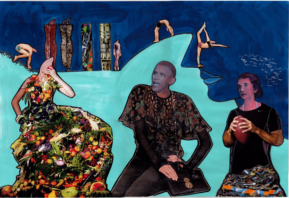 Gender Scrambling 774: Obama, Sanger
2012
Image Size: 11.5" × 17" Paper Size: 13" x 19"
Limited Edition Fine Art Print