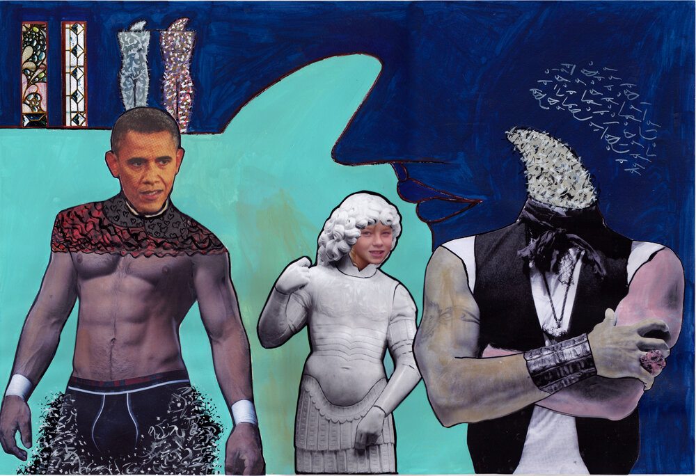 Gender Scrambling 771: Barack Obama, Sasha Hoffman
2012
Image Size: 11.5" × 17" Paper Size: 13" x 19"
Limited Edition Fine Art Print