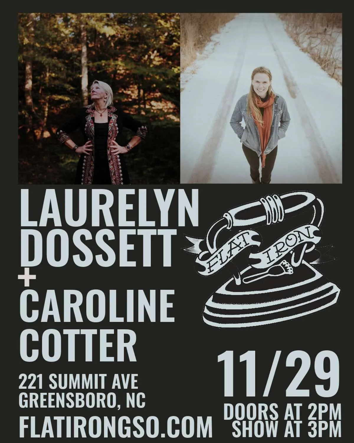 Laurelyn Dossett and Caroline Cotter