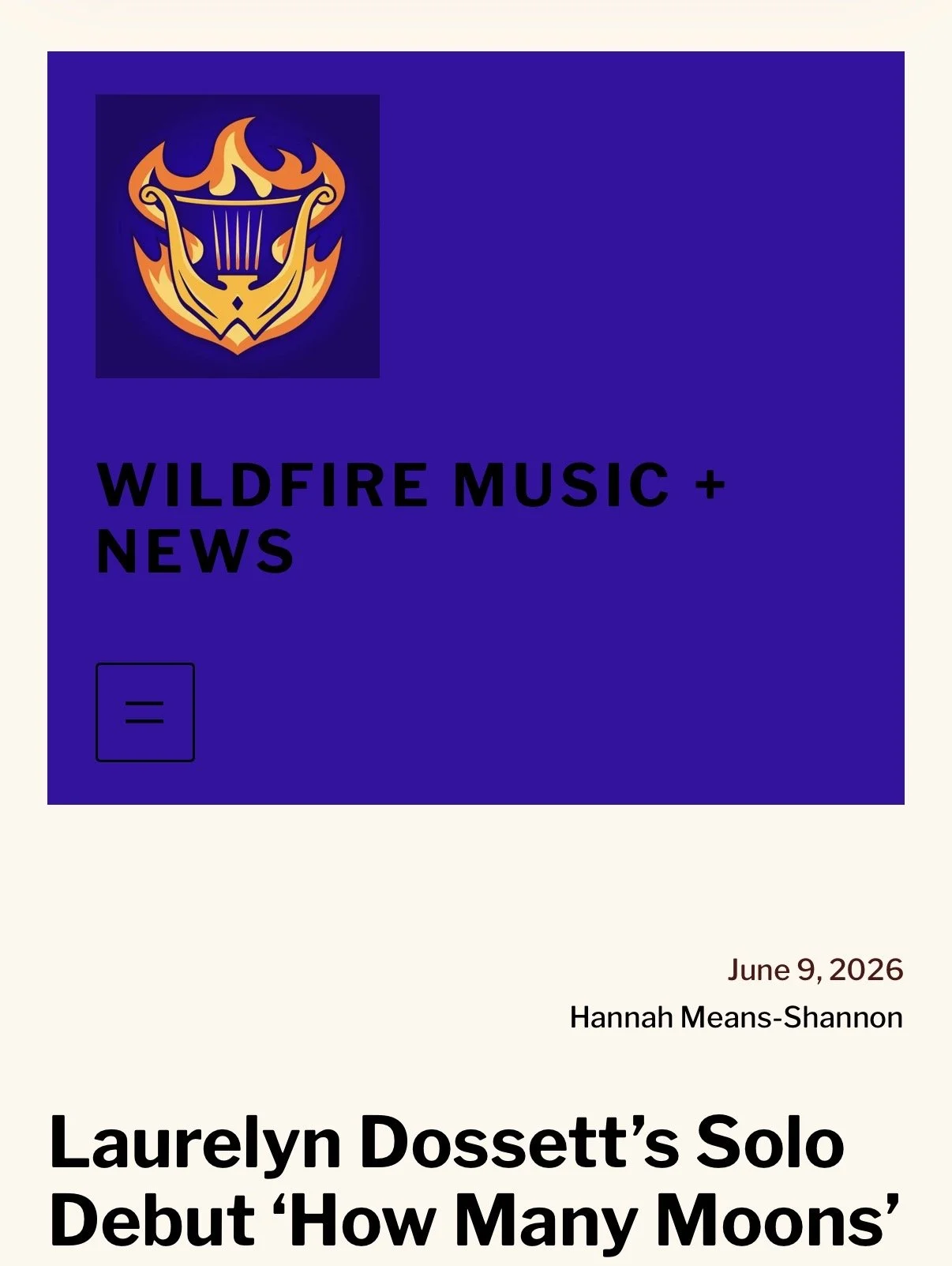 Wildfire Music &amp; News