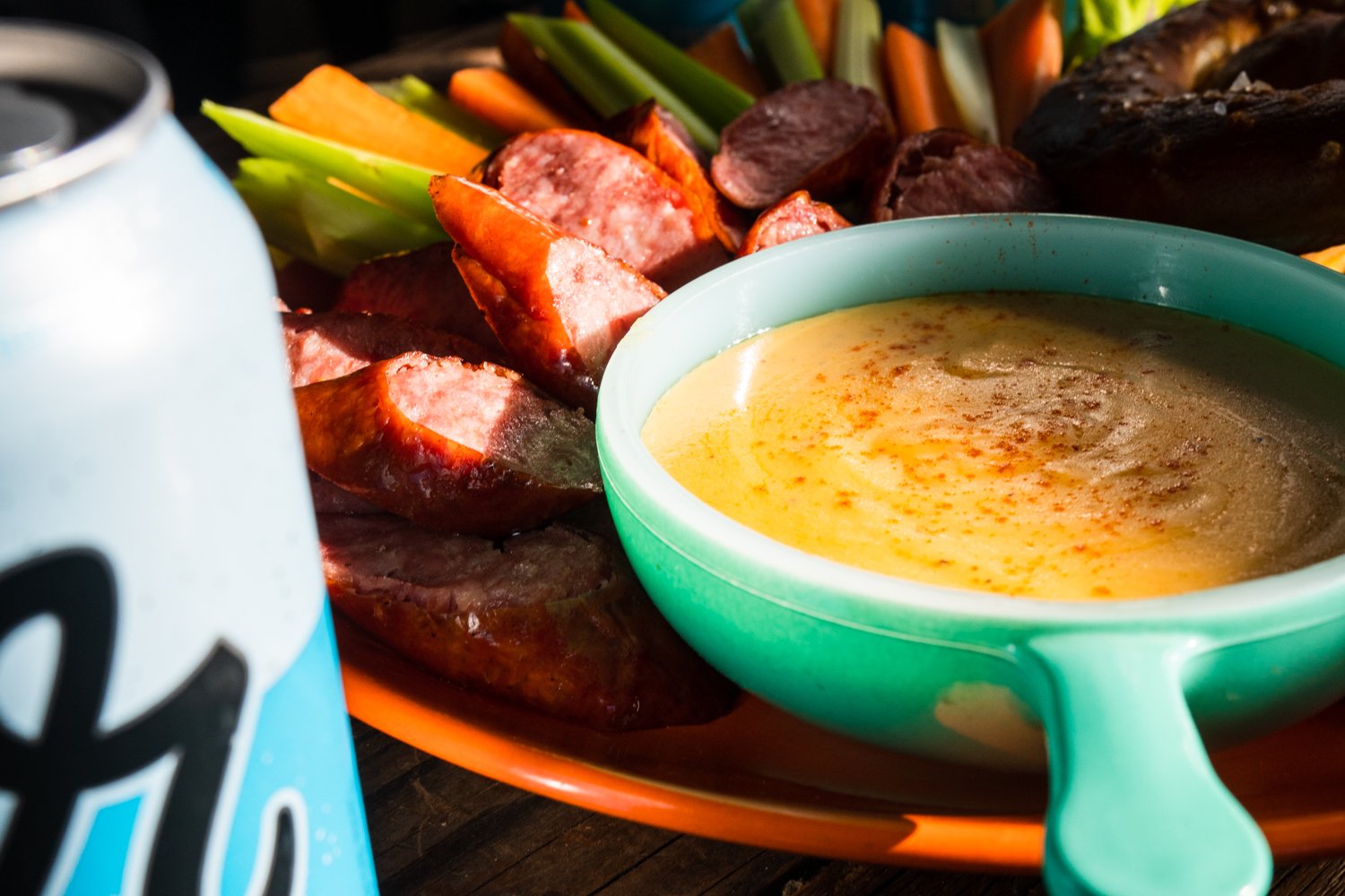 Bavarian Brats with Beer Cheese Dip — Bavarian Meats